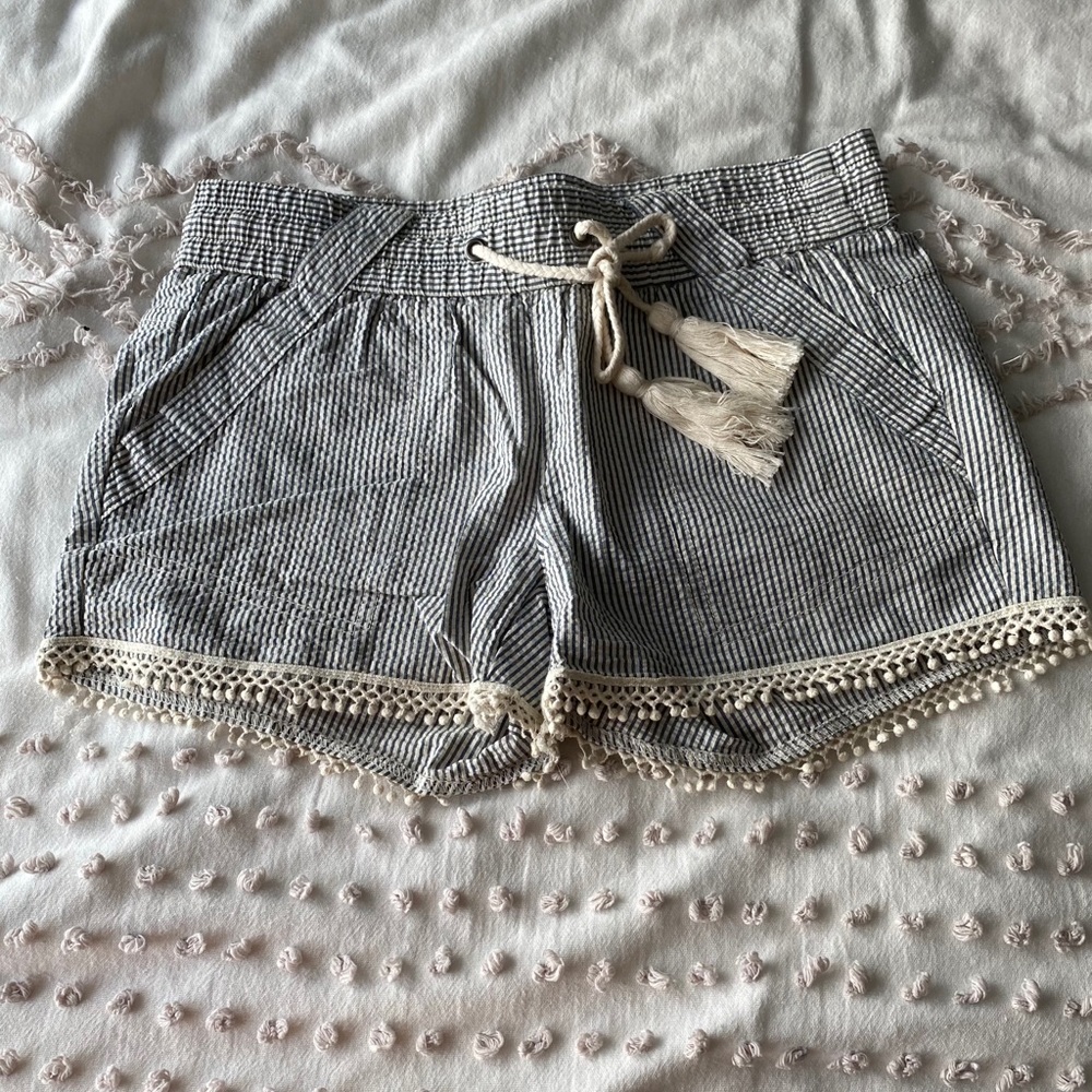 Seersucker shorts